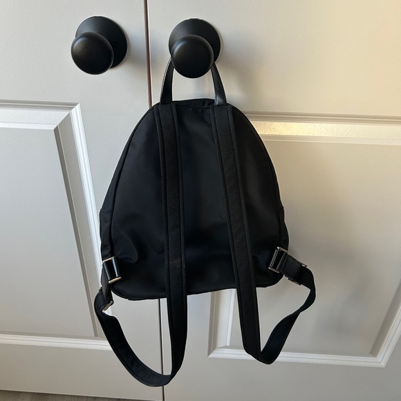 Black & Gold Kate Spade Mini Backpack - Picture 3 of 9